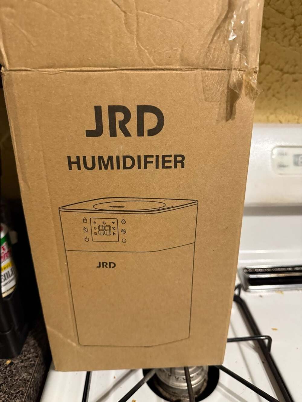 JRD XU015R 4L Ultrasonic Cool Mist Humidifier for Bedroom 360° Nozzle